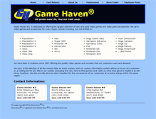 Tablet Screenshot of internal.game-haven.com