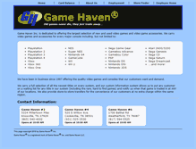 Tablet Screenshot of game-haven.com